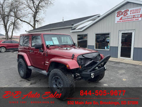 2012 Jeep Wrangler for sale at B & B Auto Sales in Brookings SD