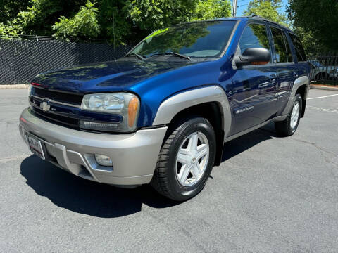 2002 Chevrolet TrailBlazer for sale at LULAY'S CAR CONNECTION in Salem OR