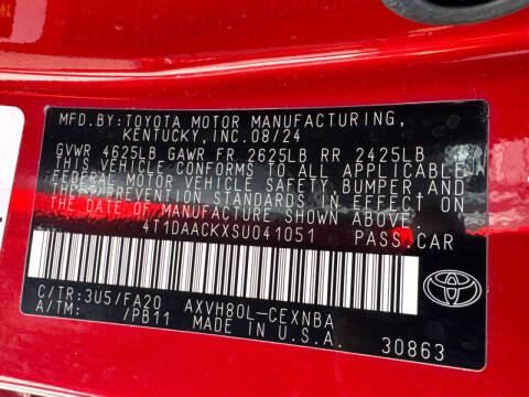 2025 Toyota Camry SE