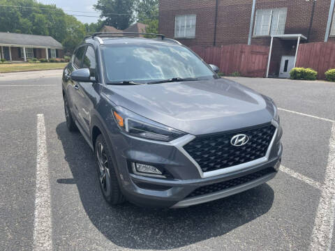 2021 Hyundai Tucson for sale at DEALS ON WHEELS in Moulton AL