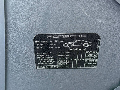 2001 Porsche Boxster