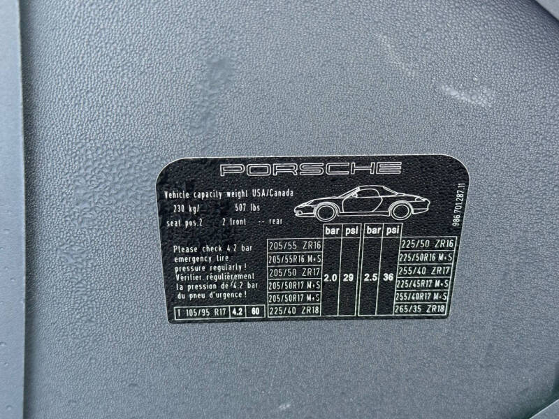 2001 Porsche Boxster