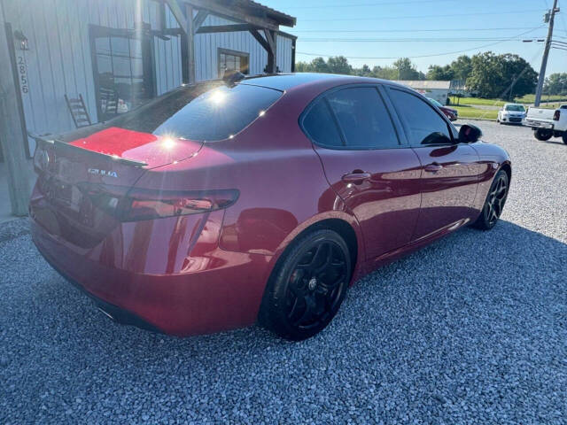 2018 Alfa Romeo Giulia for sale at Bluegrass Automotive 2 in Leitchfield, KY