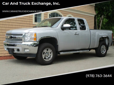 2013 Chevrolet Silverado 1500 for sale at Car and Truck Exchange, Inc. in Rowley MA
