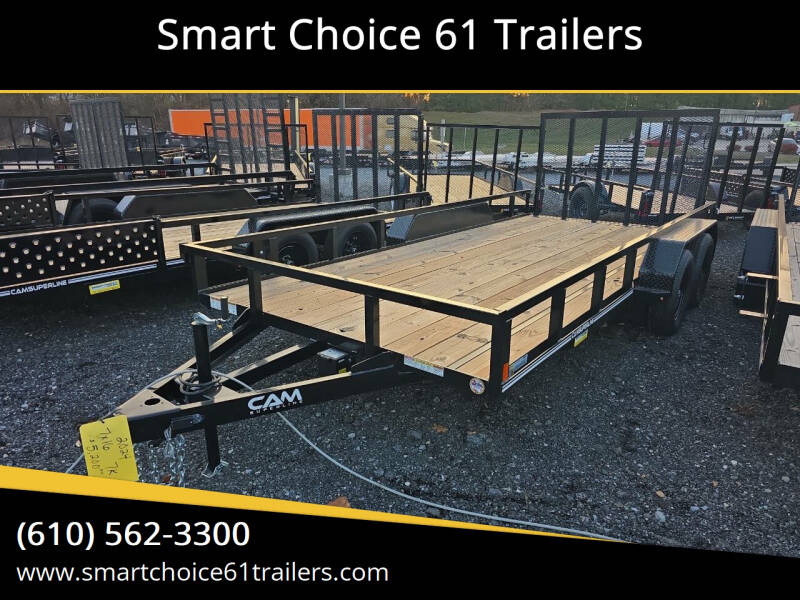 2024 CAM Superline 7x16 7K Utility for sale at Smart Choice 61 Trailers - CAM Superline Trailers in Shoemakersville PA