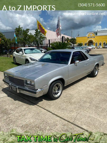 1985 Chevrolet El Camino for sale at A to Z IMPORTS in Metairie LA