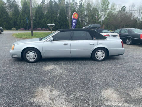 2002 Cadillac DeVille for sale at L&M Auto Sales in Simpsonville SC