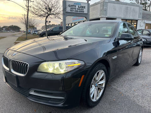 2014 BMW 5 Series for sale at City Line Auto Sales in Norfolk VA