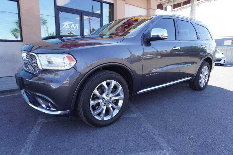 2016 Dodge Durango Citadel Anodized Platinum