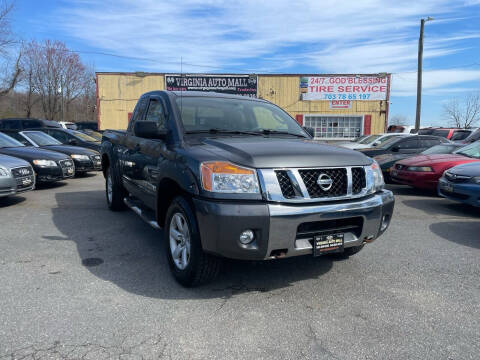 2010 Nissan Titan for sale at Virginia Auto Mall in Woodford VA