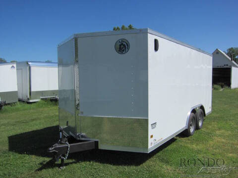 2024 Darkhorse Enclosed Car Hauler DHW8.5X16T for sale at Rondo Truck & Trailer in Sycamore IL