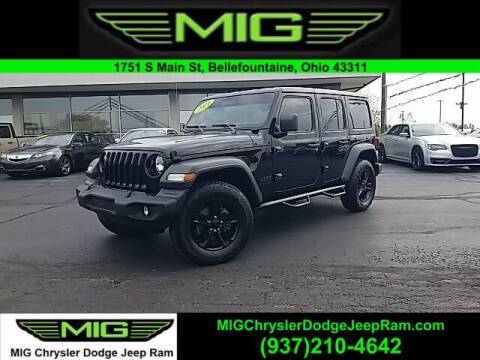 2021 Jeep Wrangler Unlimited for sale at MIG Chrysler Dodge Jeep Ram in Bellefontaine OH