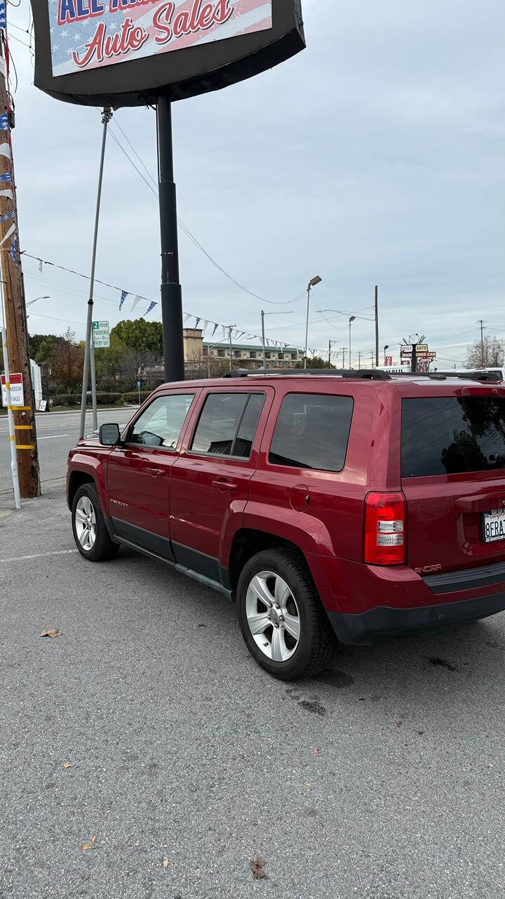 2012 Jeep Patriot for sale at ALL AMERICAN AUTO SALES in San Mateo, CA