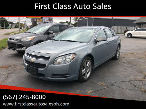 2009 Chevrolet Malibu for sale at First Class Auto Sales in Fostoria OH