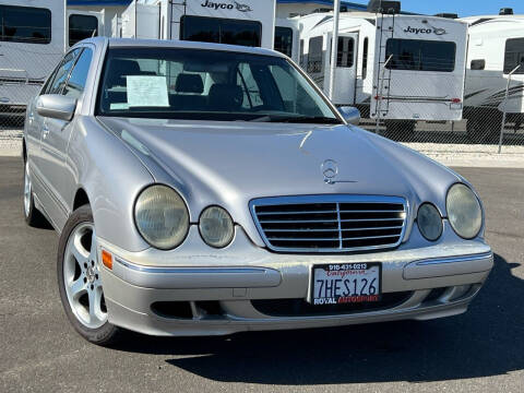 2002 Mercedes-Benz E-Class for sale at Royal AutoSport in Elk Grove CA