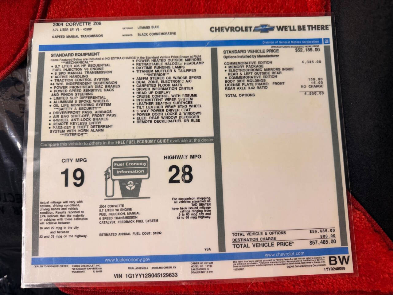 2004 Chevrolet Corvette 24