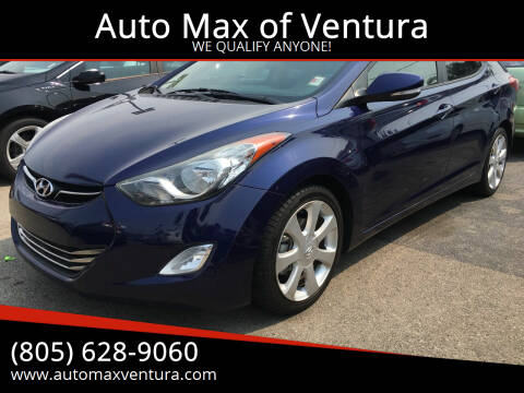 2013 Hyundai Elantra for sale at Auto Max of Ventura in Ventura CA