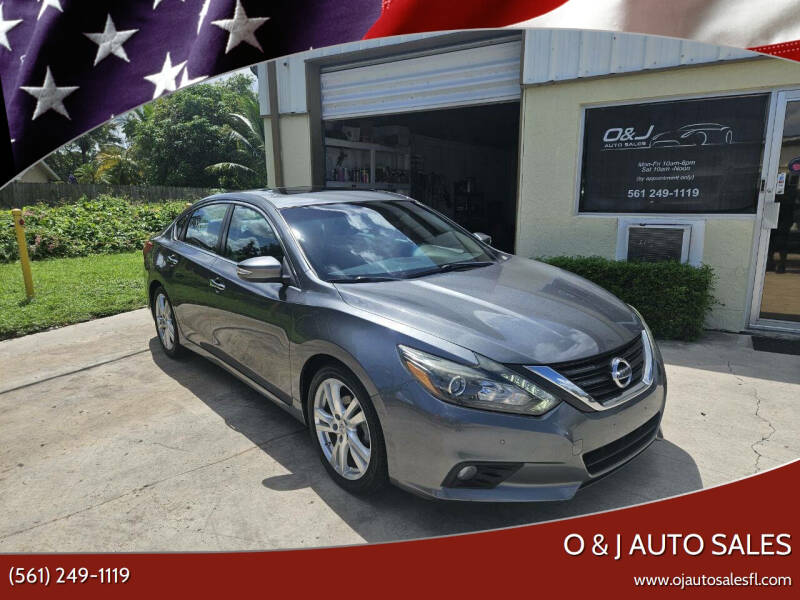 2017 Nissan Altima for sale at O & J Auto Sales in Royal Palm Beach FL