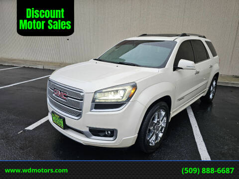 2015 GMC Acadia for sale at Discount Motor Sales in Wenatchee WA