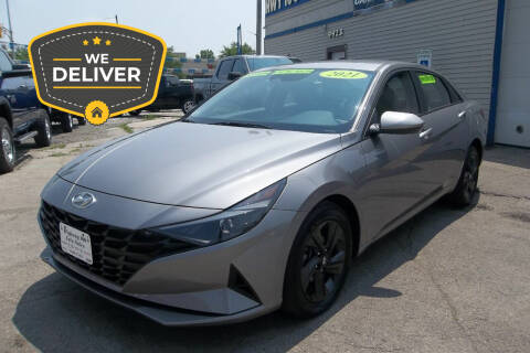 2021 Hyundai Elantra for sale at Highway 100 & Loomis Road Sales in Franklin WI