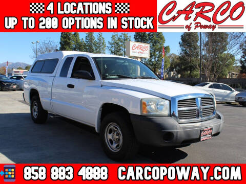 2007 Dodge Dakota for sale at CARCO OF POWAY in Poway CA