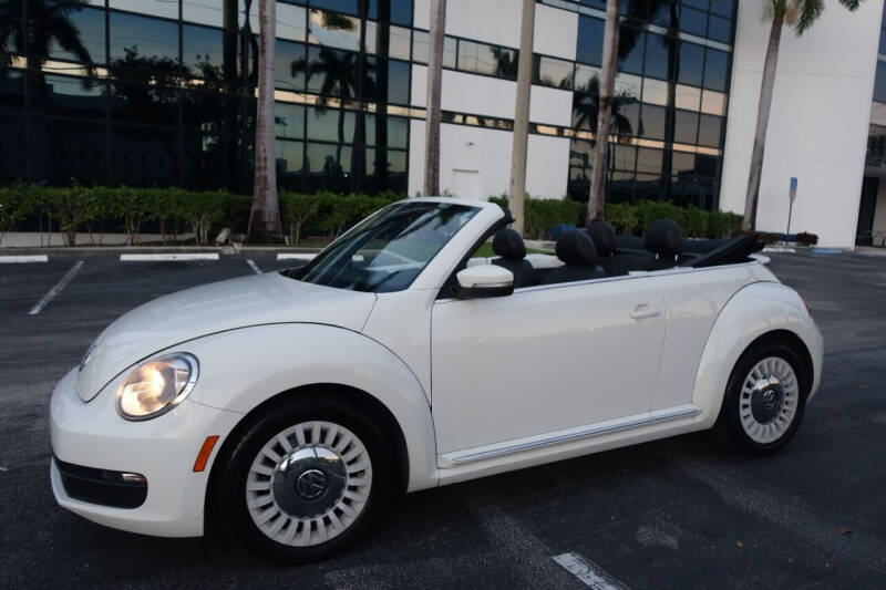 2014 Volkswagen Beetle Convertible for sale at SR Motorsport in Pompano Beach FL
