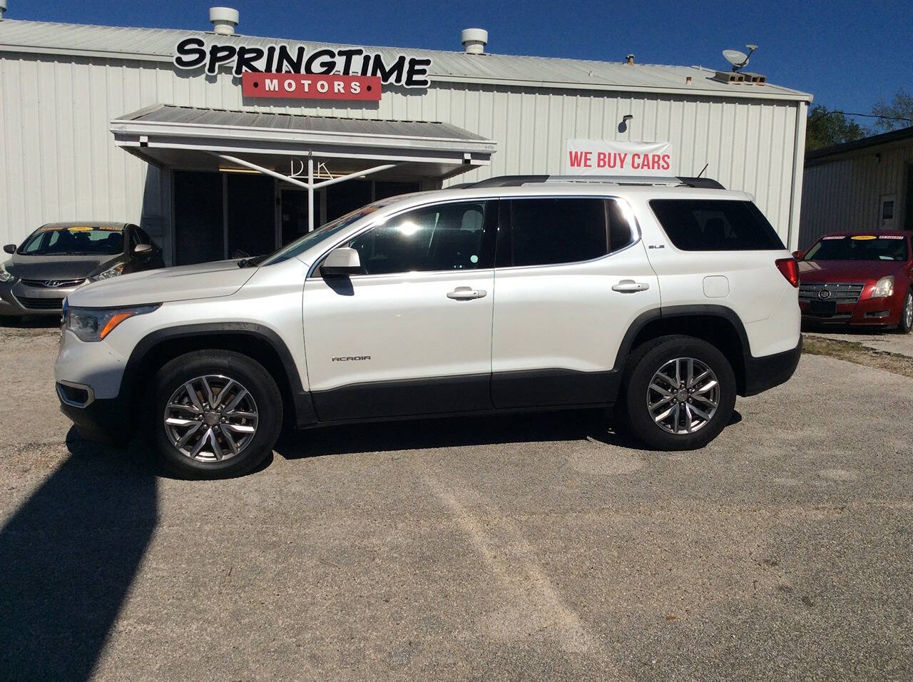 2019 GMC Acadia for sale at SPRINGTIME MOTORS in Huntsville, TX