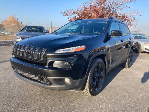 2017 Jeep Cherokee for sale at UTAH AUTO EXCHANGE INC in Midvale UT