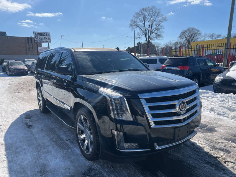 2015 Cadillac Escalade ESV for sale at AB1 AUTO SALES LLC in Detroit MI