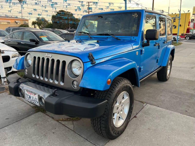 2014 Jeep Wrangler Unlimited for sale at Nasa Auto Sales in Los Angeles CA