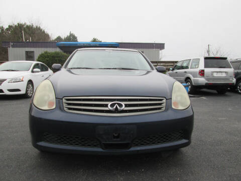 2006 Infiniti G35 for sale at Olde Mill Motors in Angier NC