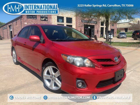 2013 Toyota Corolla for sale at International Motor Productions in Carrollton TX