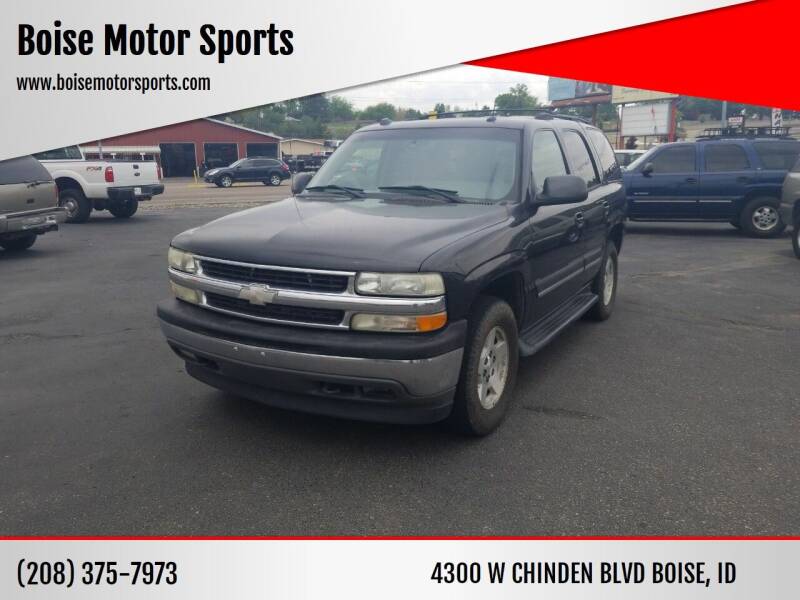 2005 Chevrolet Tahoe for sale at Boise Motor Sports in Boise ID