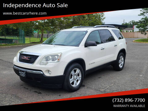 2008 GMC Acadia for sale at Independence Auto Sale in Bordentown NJ