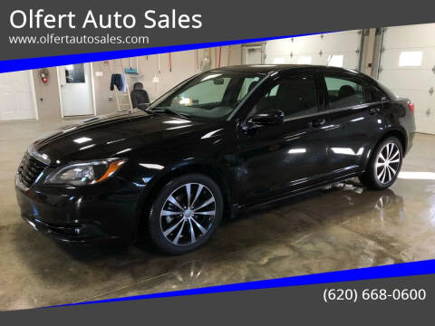 2012 Chrysler 200 for sale at Olfert Auto Sales LLC in Copeland KS