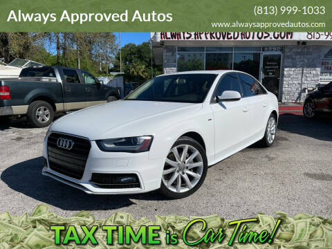 2014 Audi A4 for sale at Always Approved Autos in Tampa FL