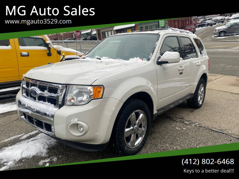 2009 Ford Escape for sale at MG Auto Sales in Pittsburgh PA