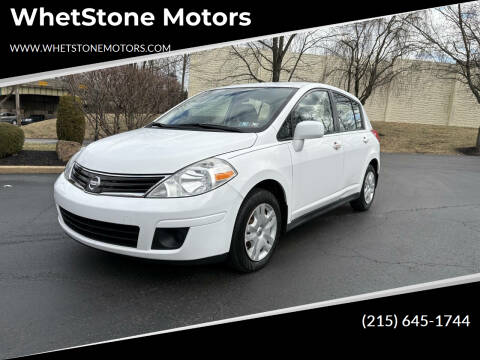 2012 Nissan Versa for sale at WhetStone Motors in Bensalem PA