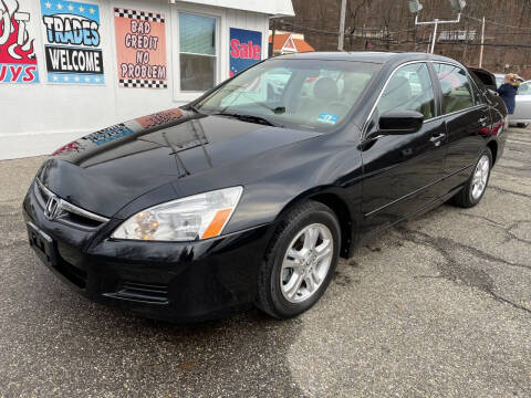 2007 Honda Accord for sale at Auto Banc in Rockaway NJ