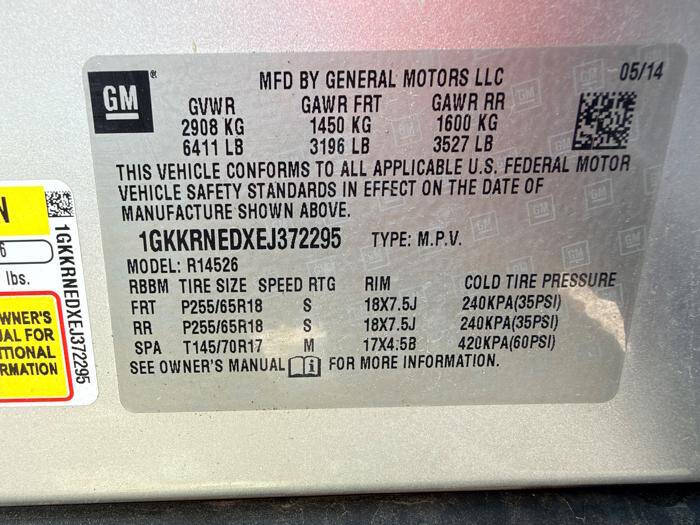 2014 GMC Acadia SLE-1