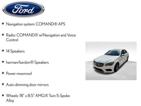 2015 Mercedes-Benz E-Class E 400