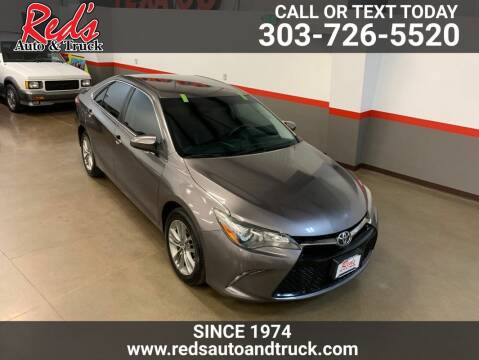 2015 Toyota Camry for sale at Red's Auto and Truck in Longmont CO