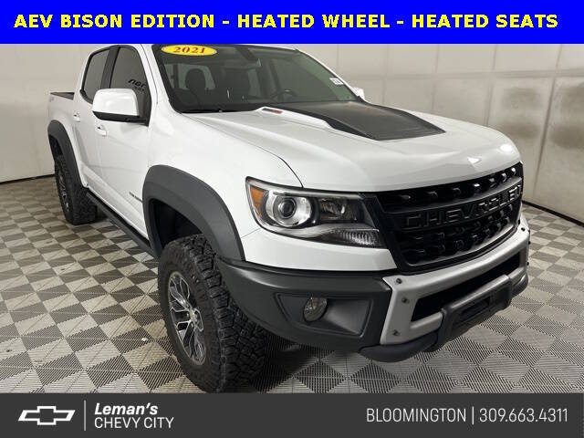 2021 Chevrolet Colorado for sale at Leman's Chevy City in Bloomington IL