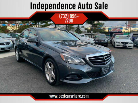2014 Mercedes-Benz E-Class for sale at Independence Auto Sale in Bordentown NJ
