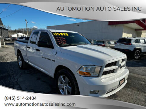 2012 RAM 1500 for sale at Automotion Auto Sales Inc in Kingston NY