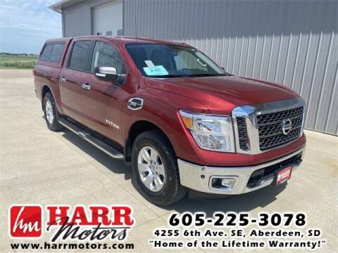 2017 Nissan Titan for sale at Harr's Redfield Ford in Redfield SD