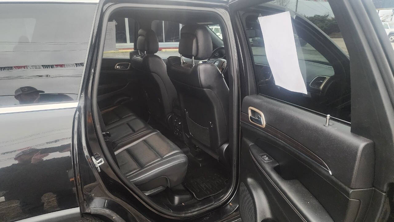 2014 Jeep Grand Cherokee for sale at River Front Motors in Saint Clairsville, OH