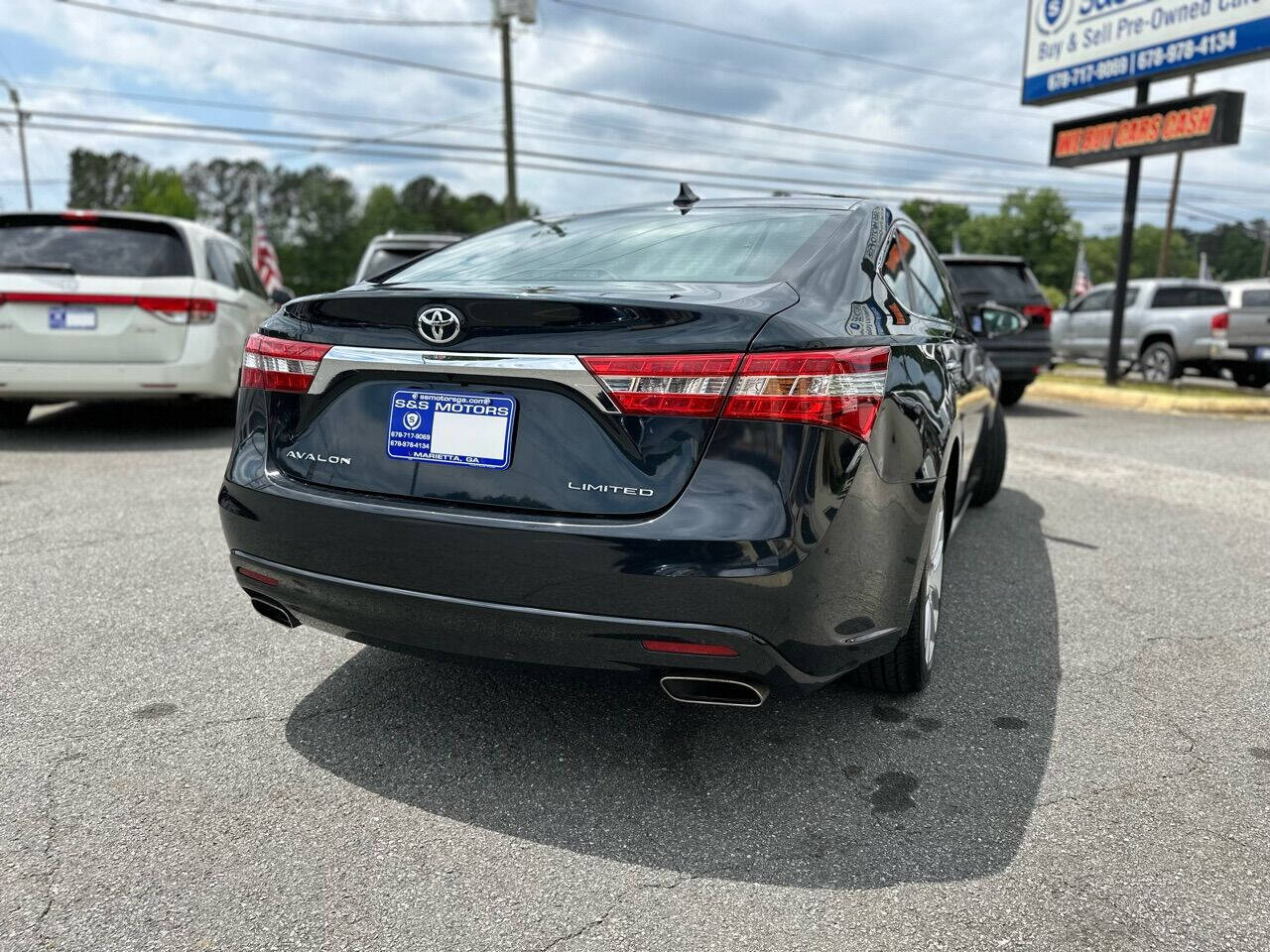 2015 Toyota Avalon for sale at S & S Motors in Marietta, GA