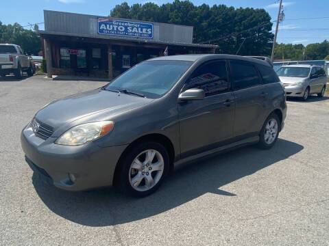 2007 Toyota Matrix for sale at Greenbrier Auto Sales in Greenbrier AR