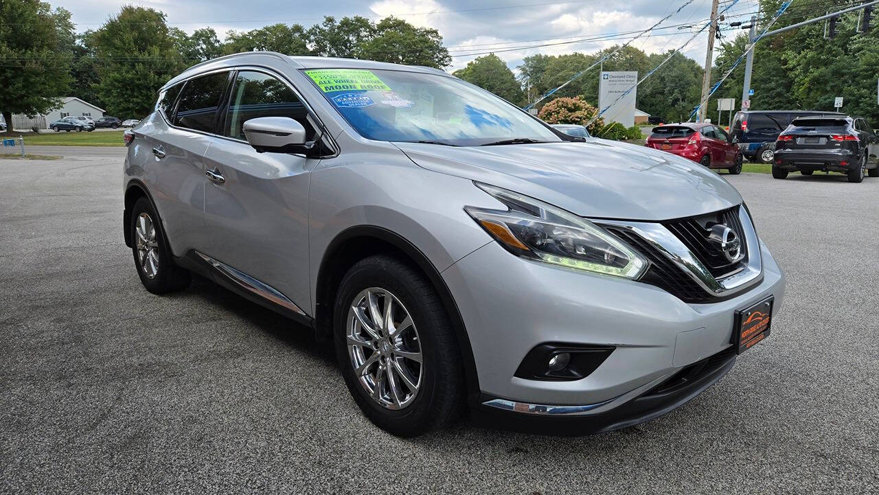 2018 Nissan Murano for sale at North Ridge Auto Center LLC in Madison, OH